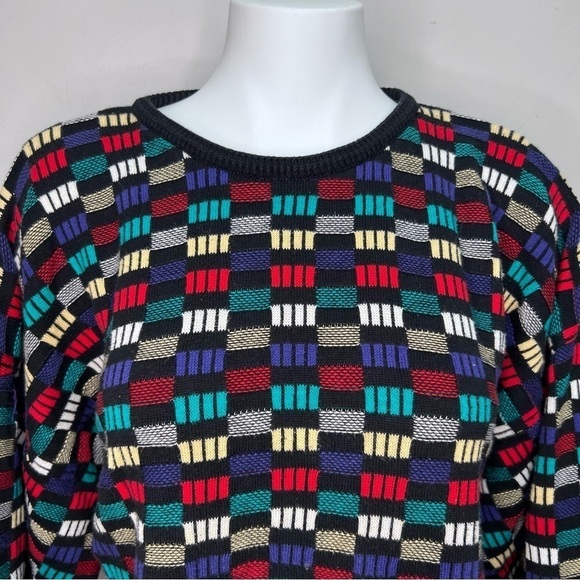 Vintage Tosani Knit Crew neck Sweater - Picture 2 of 9